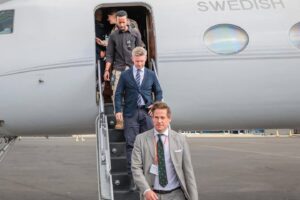 Swedish Defence Minister Paid a visit to Mogadishu, Somalia 