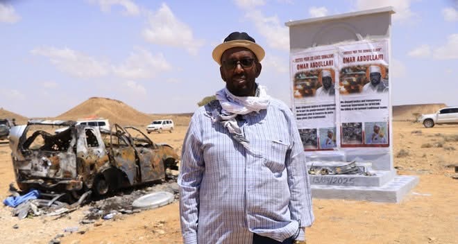 Ali Abdullahi, the slain Omars brother